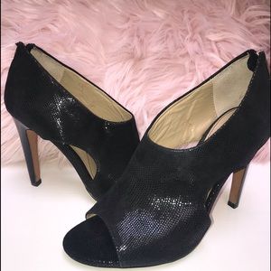 Isola Peep Sides & Toe Zip Pumps